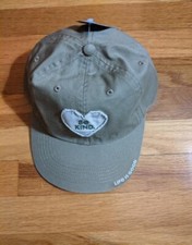 Ellen Be Kind Life Is Good Custom Baseball Cap Army Fatigue Green Cotton Heart