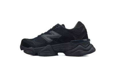 靴 New Balance 9060 \"Triple Black\" 23cm New Balance 9060 Triple Black Patent Men's - U9060ZBO - US