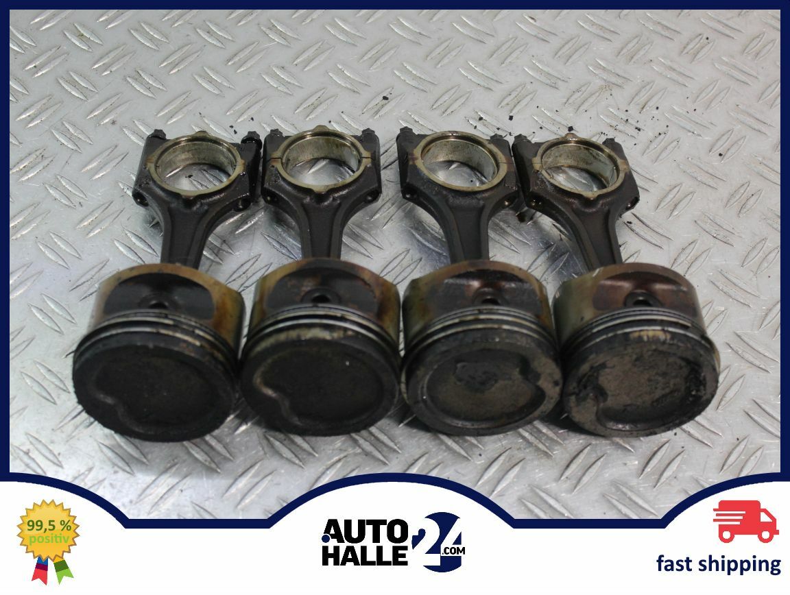 68256 Piston Connecting Rod Piston Rings Vauxhall Corsa eBay