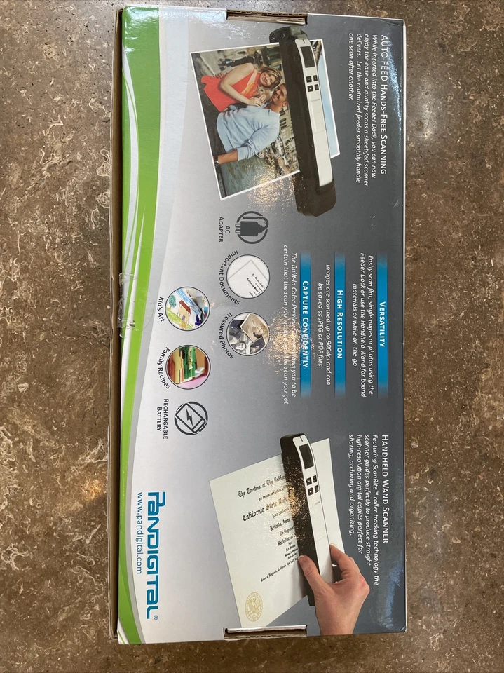 Pandigital Hand-Held Wand Scanner PANSCN10BE (BLUE) - Image 3 of 4