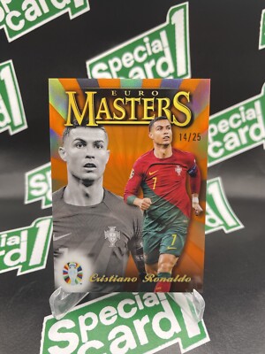2023-24 Topps Finest UEFA EURO Cristiano Ronaldo Euro Masters 