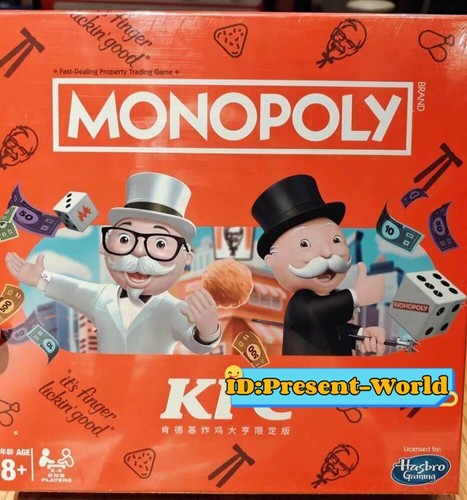 2024 KFC MONOPOLY HASBRO GAMING Brettspiel BRPG NEU IN BOX
