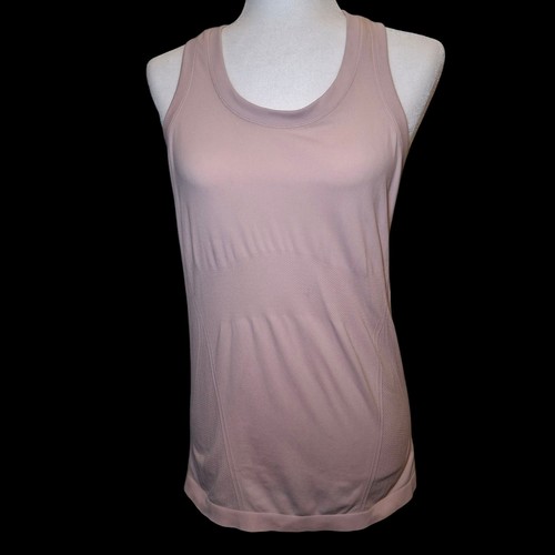 Athleta Tank Momentum Seamless Tank Pink Fitted Sleeveless Size M - Bild 6 von 11