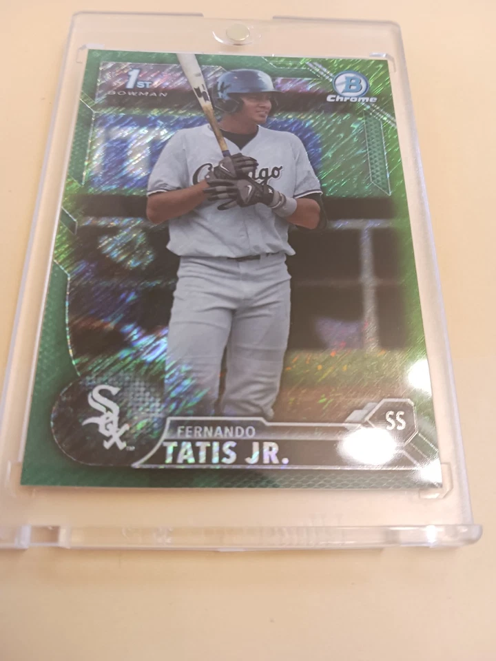 Fernando Tatis Jr 2016 Bowman cromo 51 de 99 brillo Foto 3 de 4