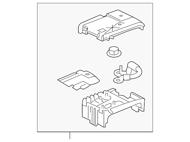 Genuine GM Engine Compartment Battery Distribution Fuse Block 84509494 ...