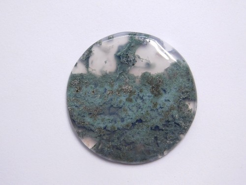 Moss Agate Natural Moss Agate Gemstone Cabochon Loose Jewelry 33 Cts. ME-13649 - Picture 6 of 9