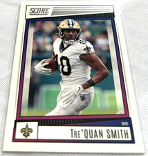 2022 Panini Score Football Tre'Quan Smith New Orleans Saints base card #55