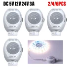 DC 5V-24V 3A PIR Motion Sensor Light Switch IR Detector Time Delay 2/4/6PCS USA