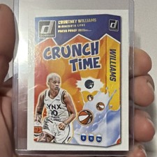2025 Panini Donruss WNBA - Crunch Time Courtney Williams #16 Press Proof