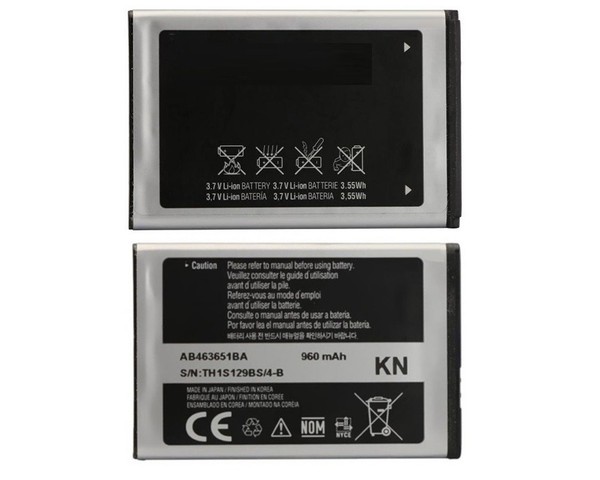 Original Logicell Akku FüR Samsung AB463651BU Samsung Gt S7220 C3530 C3780 C5510-image