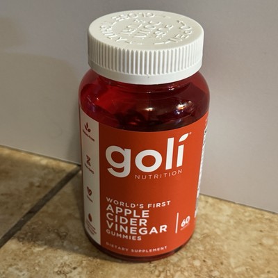 Goli Nutrition Apple Cider Vinegar Gummies 60 Count  SEALED  BRAND NEW Exp 2026