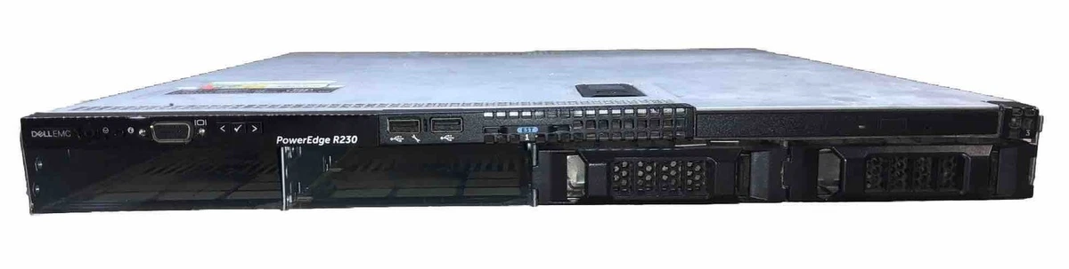 Server Dell PowerEdge R230 1U, Xeon E3-1270v5 4-core 3.6GHz, 8GB RAM ECC, 4x3.5 Bay, 2xPCIe
