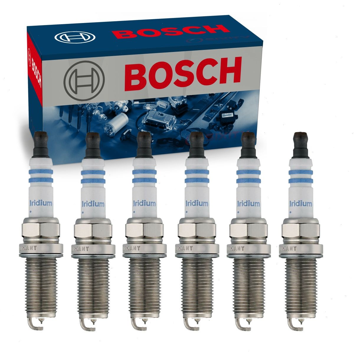 6 pc Bosch Double Iridium Spark Plugs for 2014 Toyota FJ Cruiser 4.0L V6 fe