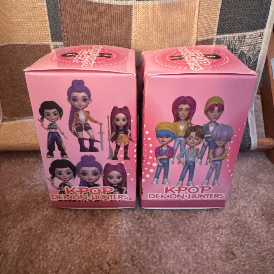 K-Pop 恶魔猎人盲盒 Rumi Mira Zoey 惊喜娃娃或 Saja 男孩 — 第 2/3 张图片