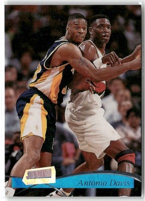 1997-98 TOPPS STADIUM CLUB ANTONIO DAVIS INDIANA PACERS #159