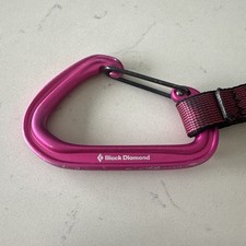 Black Diamond, Litewire Carabiner RARE PINK 