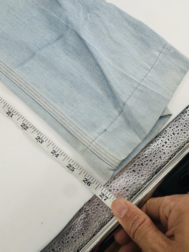 Vintage 80s LEVI'S 43460-0813 Straight Leg Action Western Jeans Size 32x27 - 第 3/6 張圖片