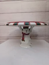 PFALTZGRAFF Snow Bear Pedestal Footed Cake Plate