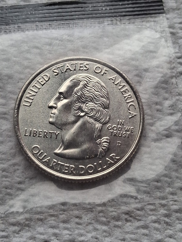 2002 D Ohio U.S. State Quarter- UNC from US Mint In Cellophan - Picture 2 of 2