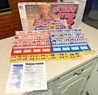 Vintage 1991 Guess Who? Board Game Milton Bradley Complete The Mystery Face Game