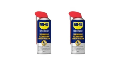 2 Dosen WD-40 Silikonspray, 400ml, Smart Straw ( = 0,8liter)