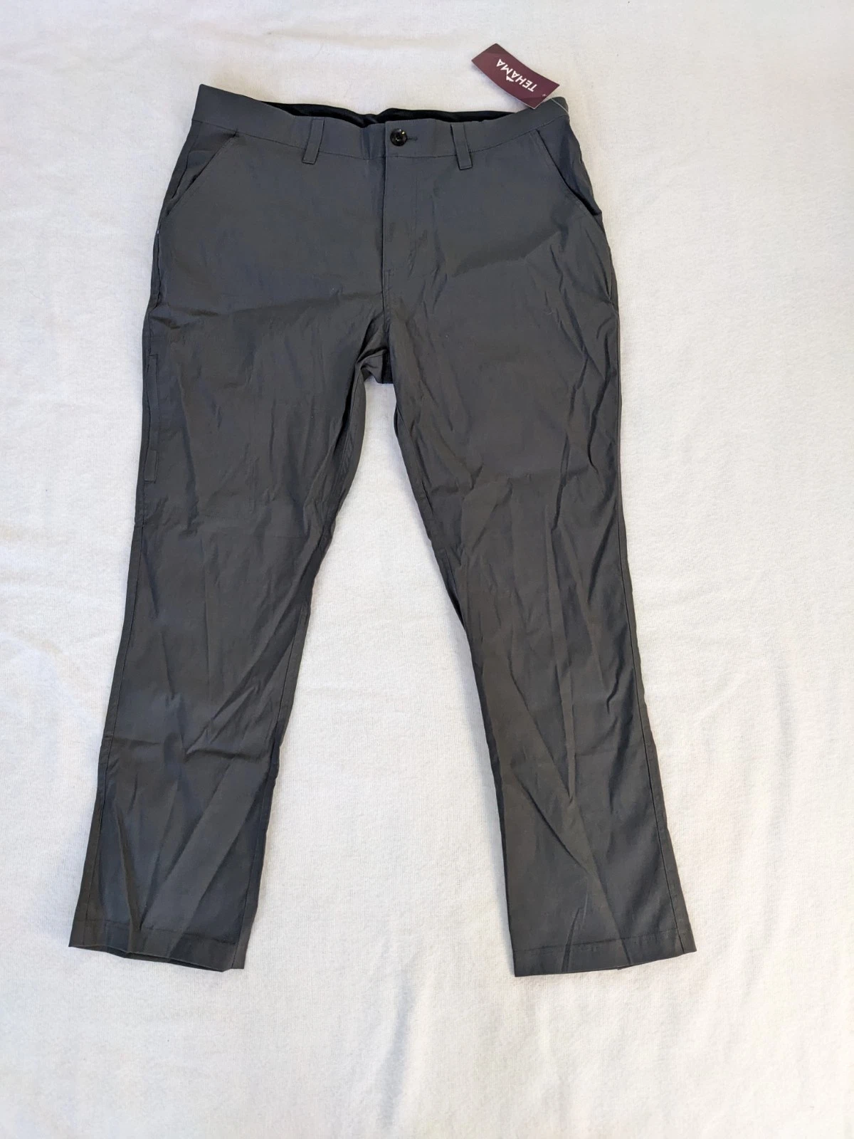 Tehama Trek Cargo Men's Pants Water Repellent 2-Way Stretch 5 Pocket 38x30 - NEW