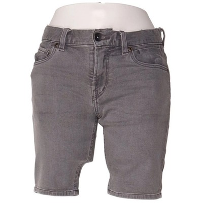 Quiksilver, Jeans Shorts, Größe: 26, Grau, Baumwolle/Elasthan, Einfarbig #xb8