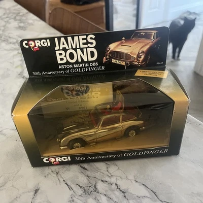 Corgi : James Bond 007 30th anniversary Gold Aston Martin DB5 Ltd Edition 96445 - Image 1 of 4