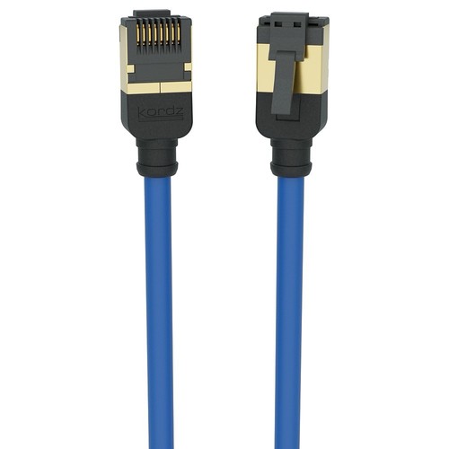 Kordz PRS Category 6A Network Patch Cord Blue 0.5m | 1.6ft - 第 1/1 張圖片