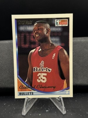 Calbert Cheaney #158 Rookie Gold 1993-94 Topps Washington Bullets