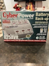 cyberpower battery backup 410 Watts 825AVR 25-50 Minute Backup Power 