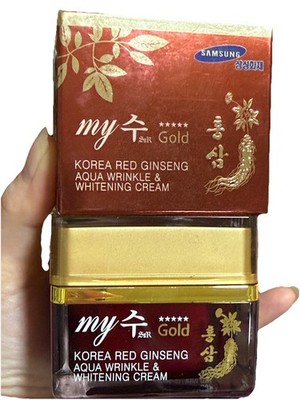 MY SU SIIR Gold Korea Ginseng Aqua Wrinkle & Whitening Cream 50ml
