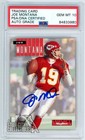 Joe Montana 1994 Skybox Impact Autograph Card #122 PSA/DNA 10 