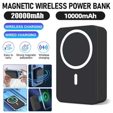 MagSafe 20000mAh Magnetic Wireless Power Bank PD20W Fast Charger for iPhone12-16