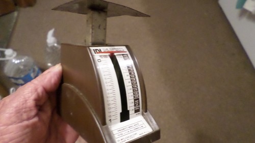 1985 VINTAGE MAILING POSTAGE SCALE UP TO 1 POUND WORKING IDL mfg sales corp - Picture 5 of 6