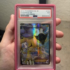 Raikou EX (105 Full Art) 105/108 Dark Explorers Holo PSA 7 Black&White on eBay