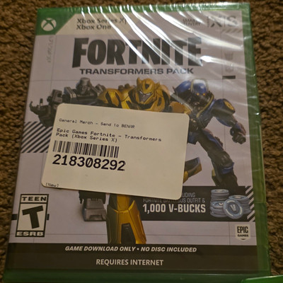 Epic Games Fortnite Transformers Pack DLC (Xbox One/Xbox Series X|S)