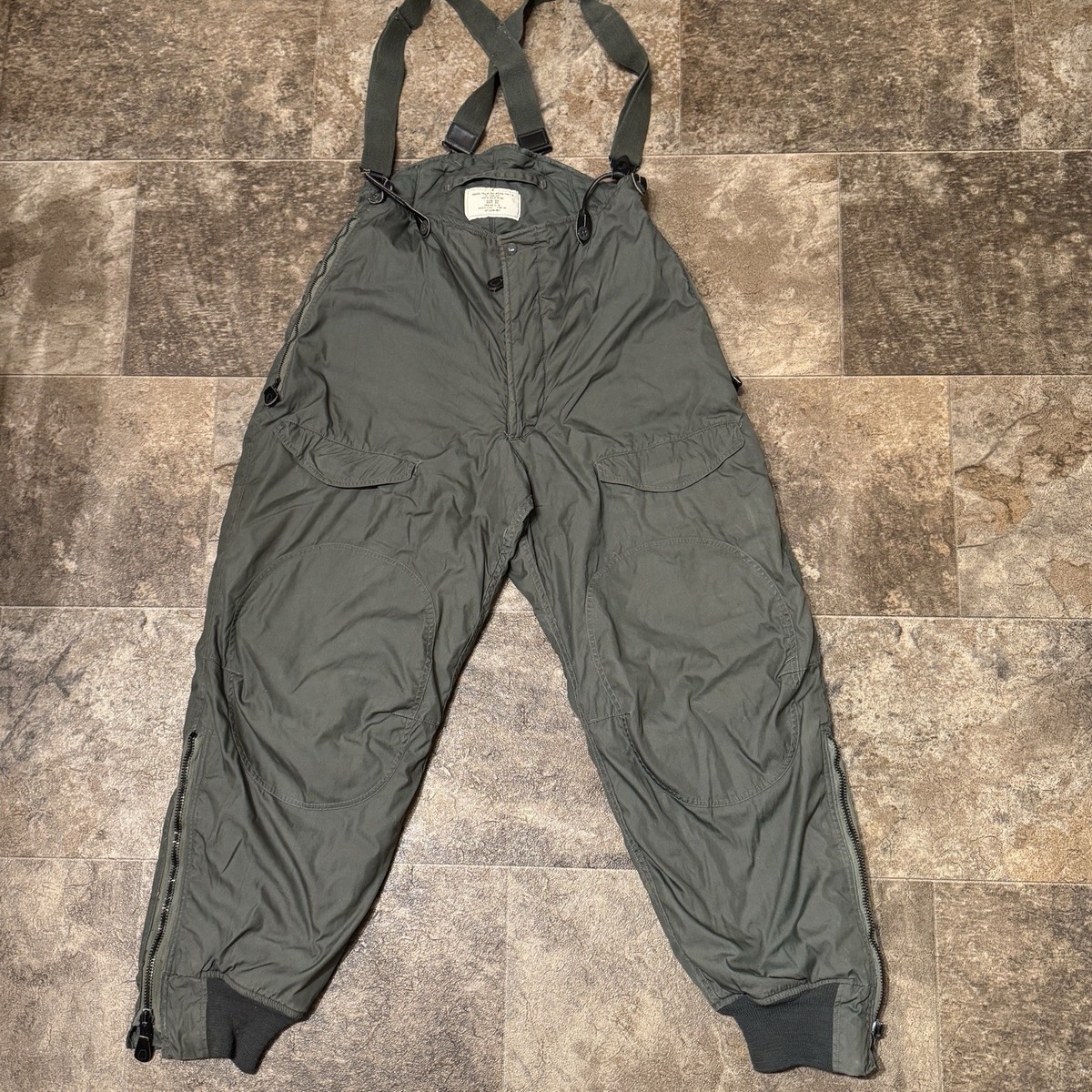 【USA-vintage】TROUSERS AIR CREW TYPE F-1B Vintage USAF Air Crew Heavy Trousers Flying Type F-1B Size
