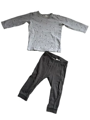 Kinder, Baby, Pyjama 80 Grau. A4 - Bild 1 von 3