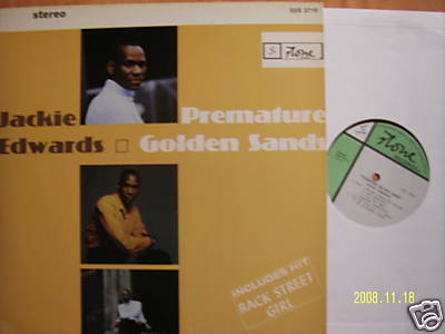 Jackie Edwards - Premature golden sands Canada LP | eBay