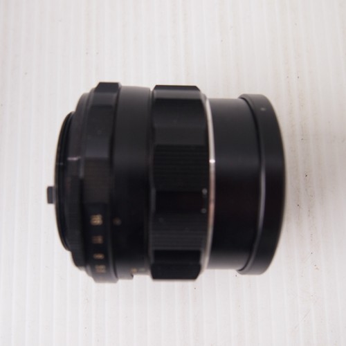Asahi Pentax Super Takumar 1:1.8 55mm prime lens M42 screw mount with case & cap - Picture 9 of 11
