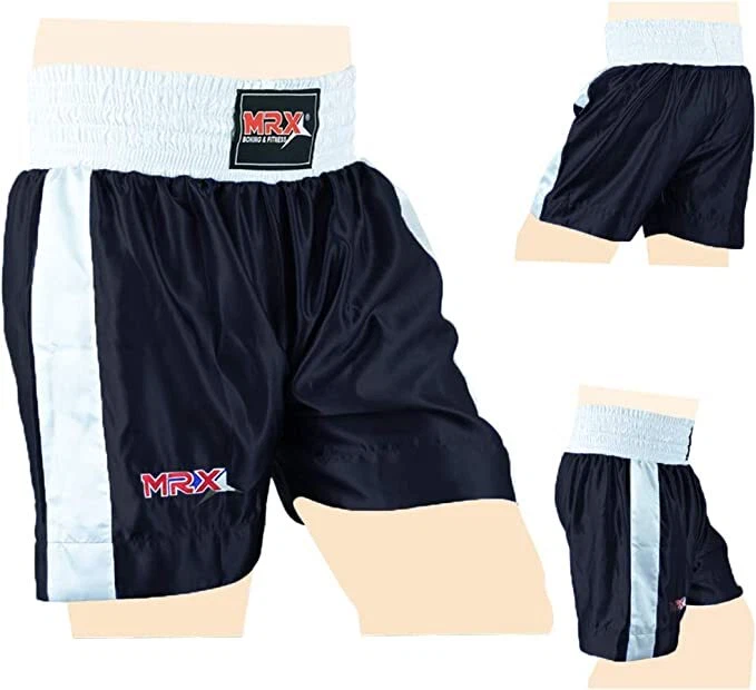 MRX Muay Thai Shorts Boxing Cage Fight Fighter MMA Kick Boxing Trunk Mens Womens - Image 3 of 4