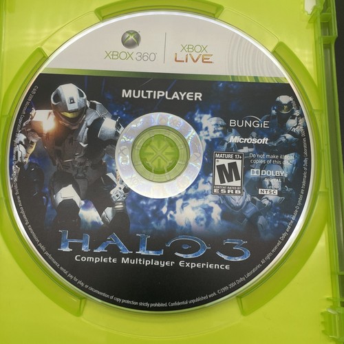Halo 3: ODST (Xbox 360, 2009) Juego de 2 discos en caja | Completo en estuche con manual - Imagen 7 de 8