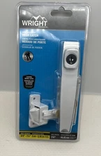 Wright Products VK333X3WH Keyed Tie-Down Push Button Handle, White