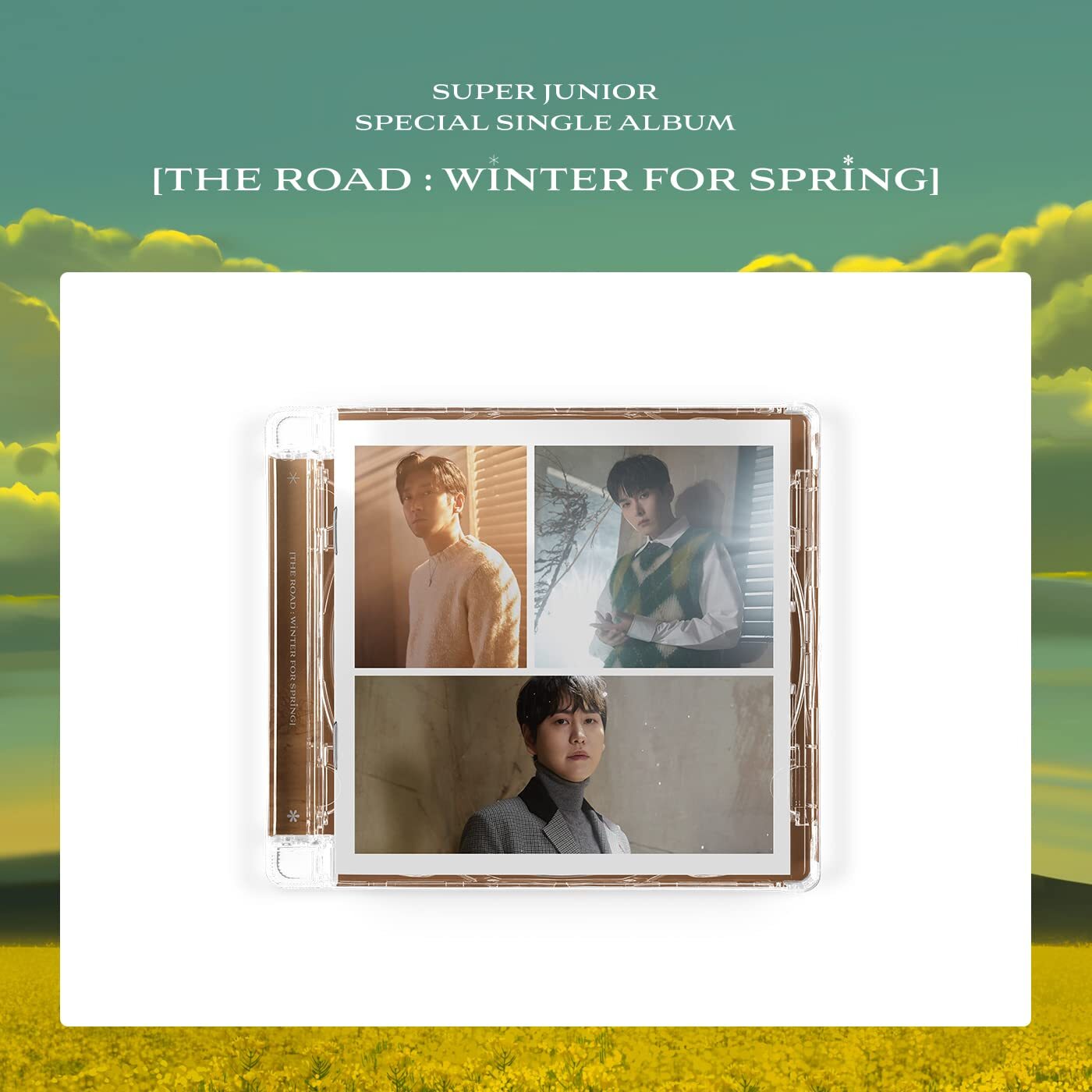 Super Junior The Road : Winter For Spring (A Version) (CD)