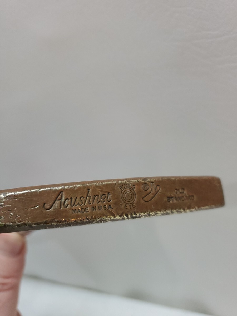 Vintage Acushnet / Bullseye Putter “Old Standard” Model