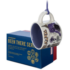 Wakanda Forever Starbucks Disney Marvel Been There Mug Ornament Black Panther