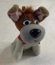 McDonald's 1988 Plush Christmas Ornament Dodger the Dog from Oliver Company