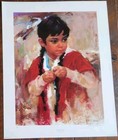 Harley Brown Limited Edition #214/1000 "Charlo Girl" - Signed — photo 2