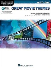 Alto Sax Great Movie Themes Saxophone Film Music Book with Audio Access